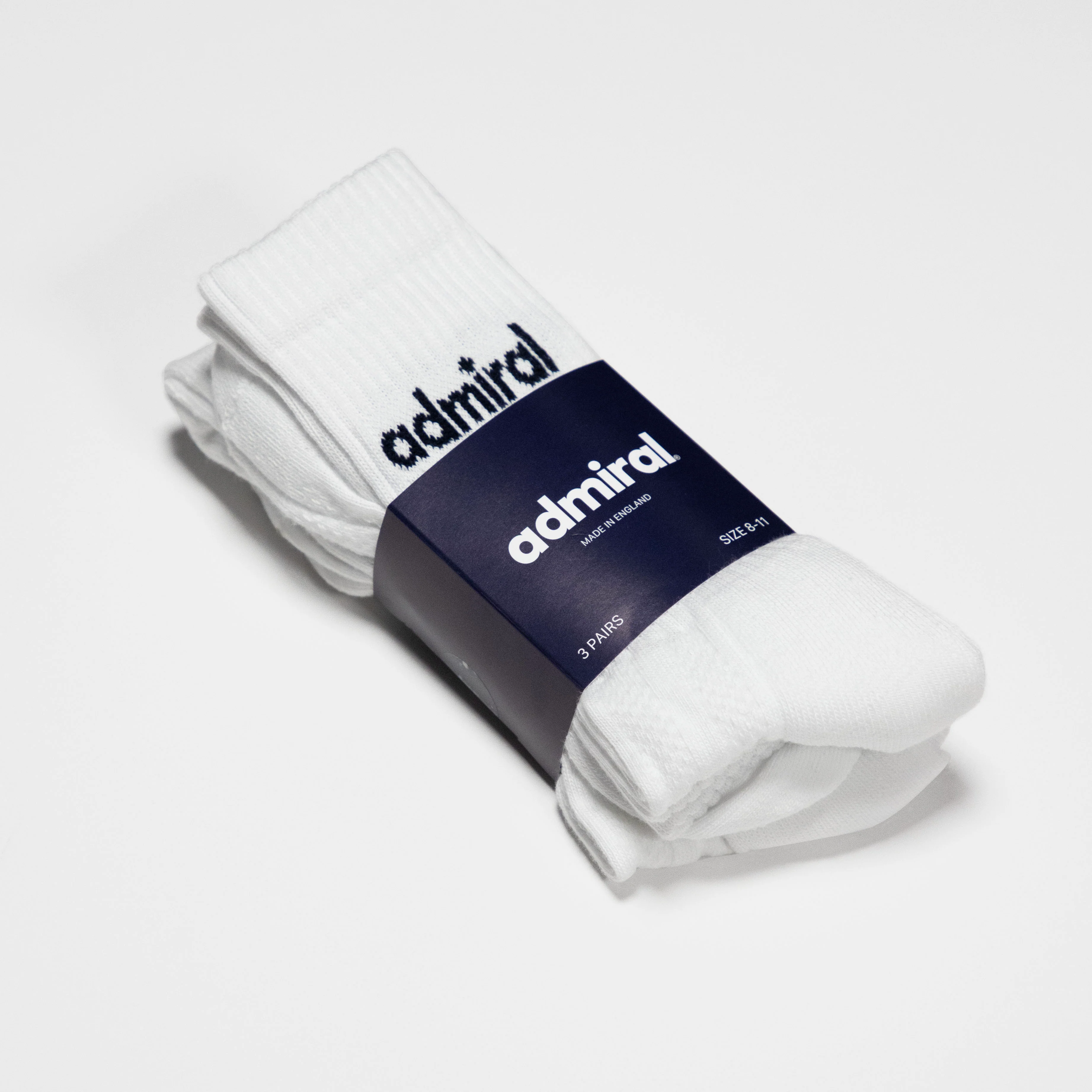 Sports Socks 3-Pack - White - Image 3