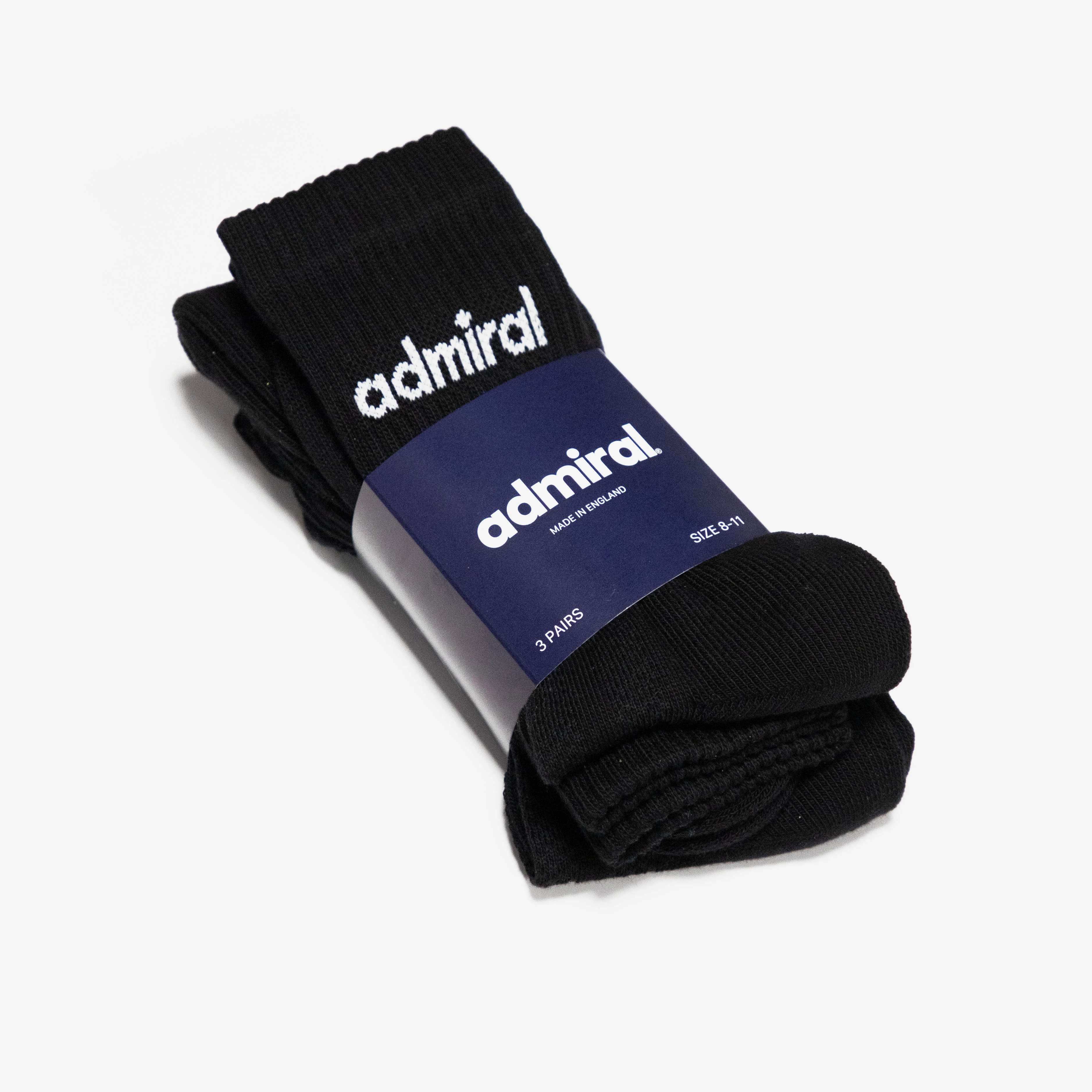 Sports Socks 3-Pack - Black - Image 3