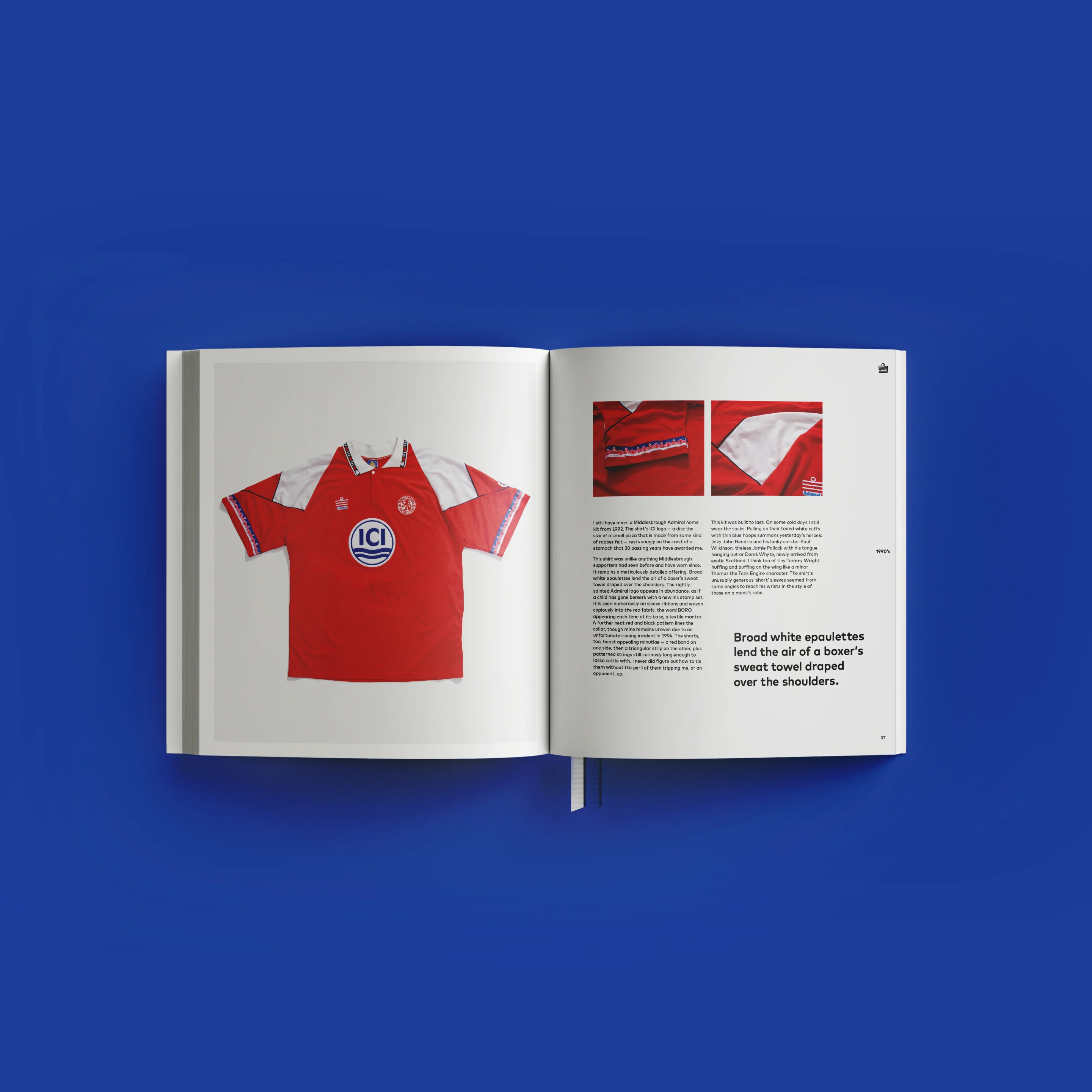 Admiral 50 Years of the Replica Shirt - Book - Image 4