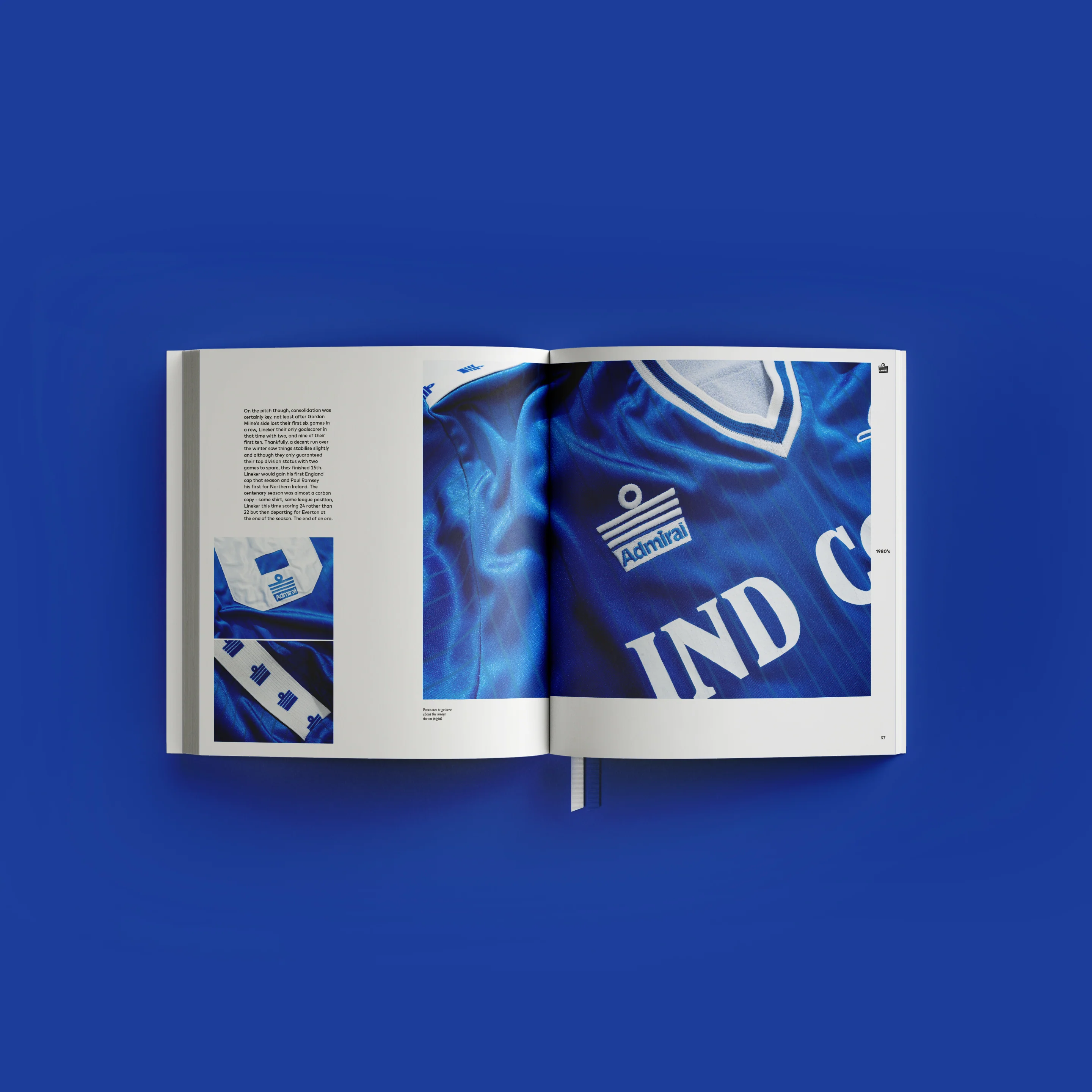 Admiral 50 Years of the Replica Shirt - Book - Image 5