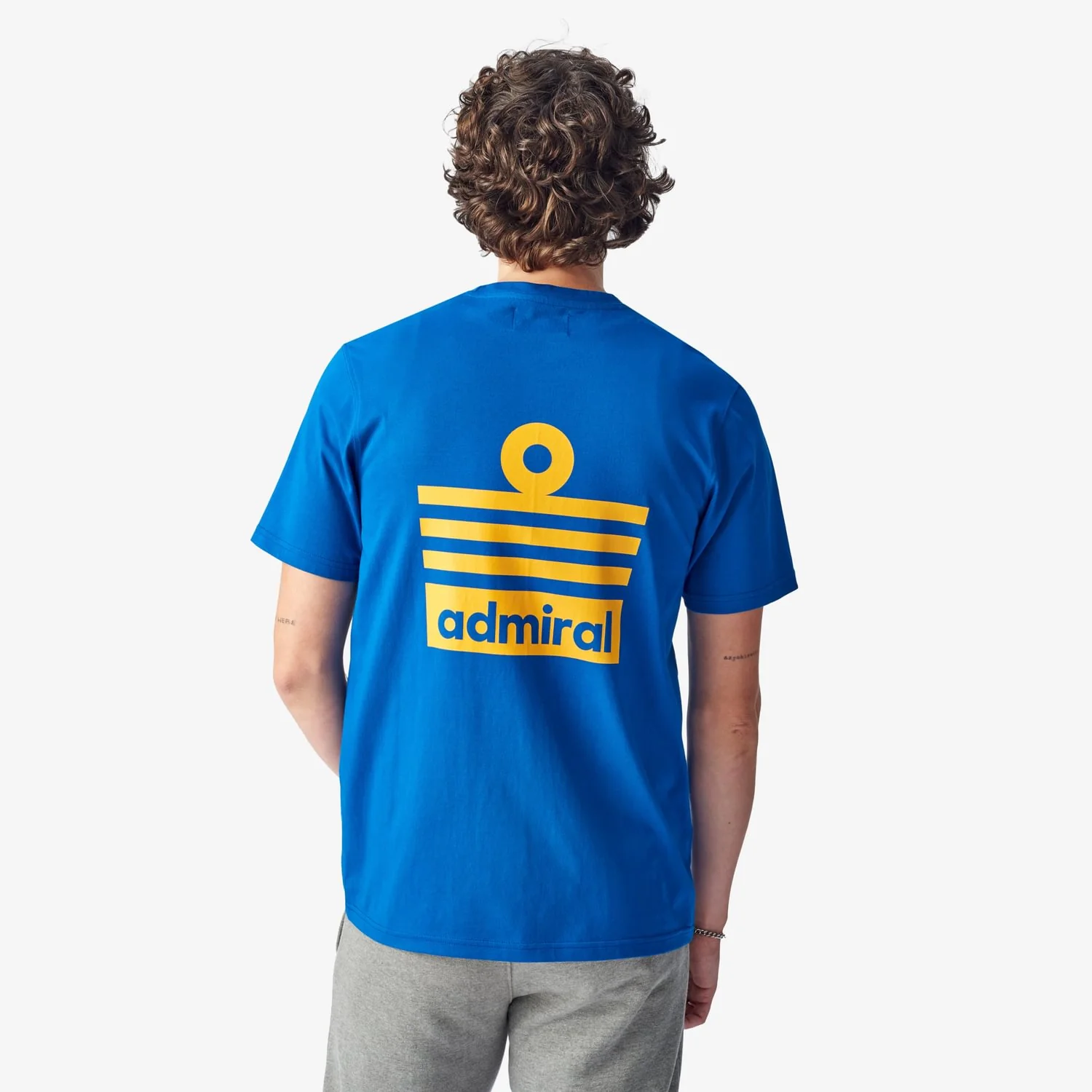 Admiral Ensign T-Shirt - Royal/Yellow - Image 4
