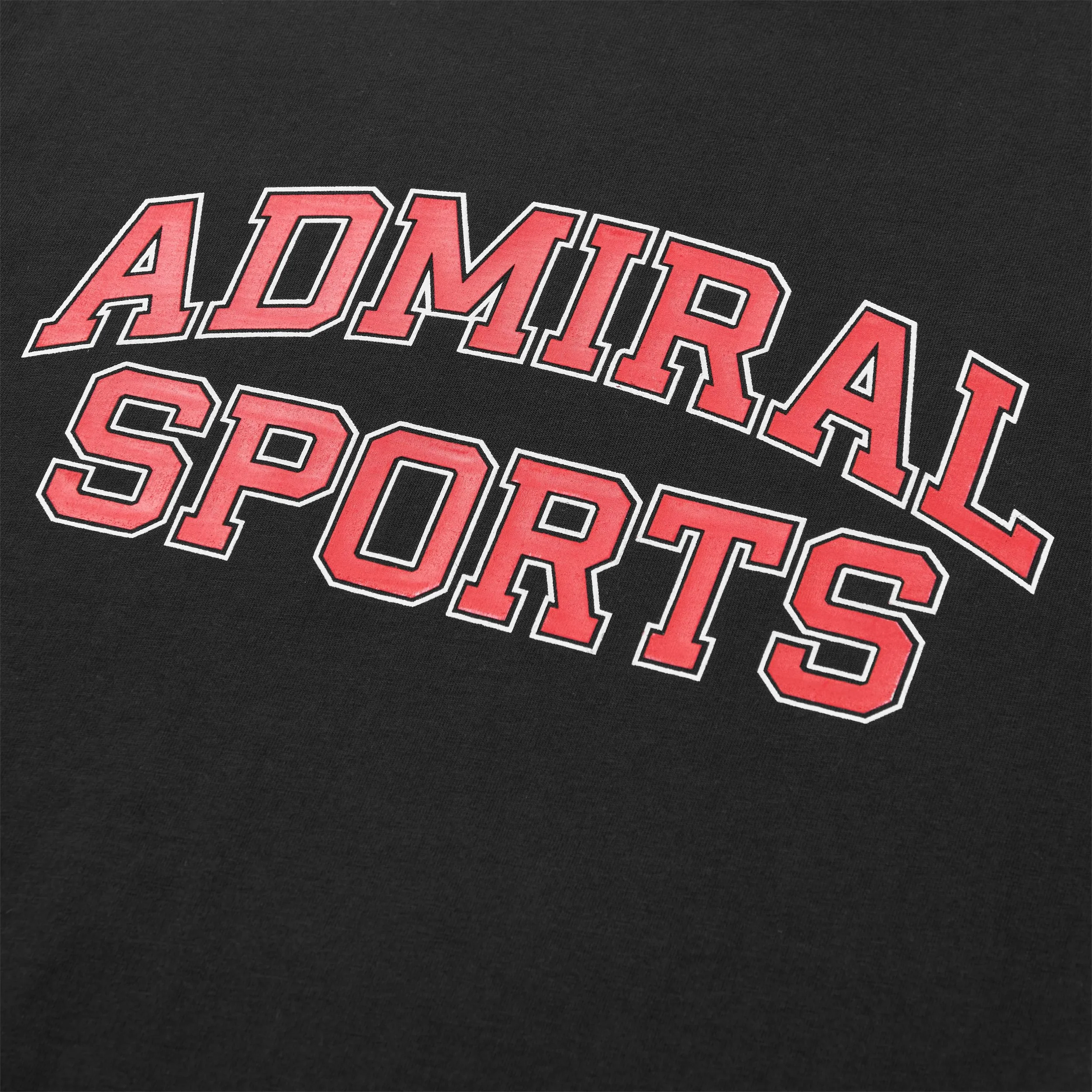 Admiral Sports Varsity T-Shirt - Black - Image 3
