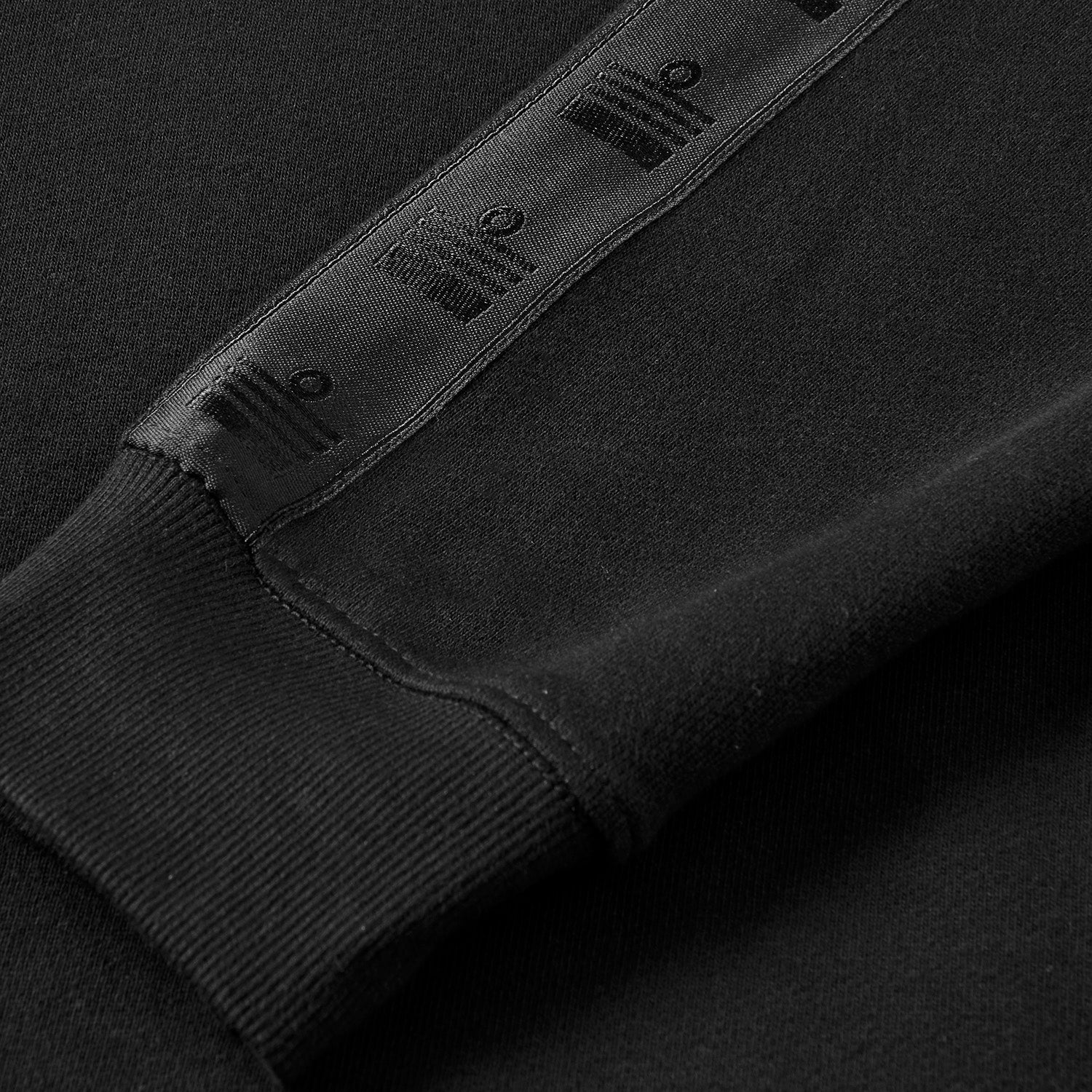 Alton Repeat Tape Sweatshirt - Black - Image 6