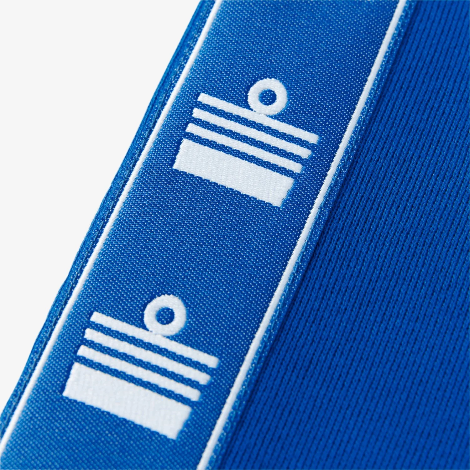 Alton Repeat Tape Sweatshirt - Royal Blue/White - Image 3