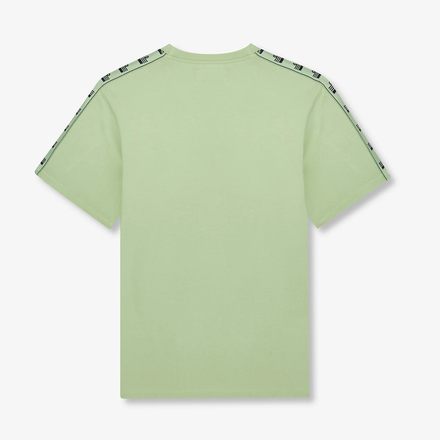 Bardon Repeat Tape T-Shirt - Light Green - Image 4