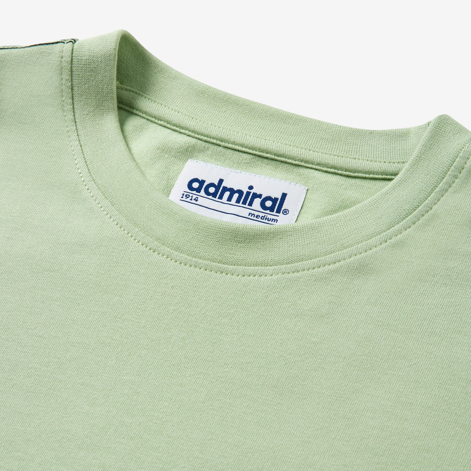 Bardon Repeat Tape T-Shirt - Light Green - Image 5