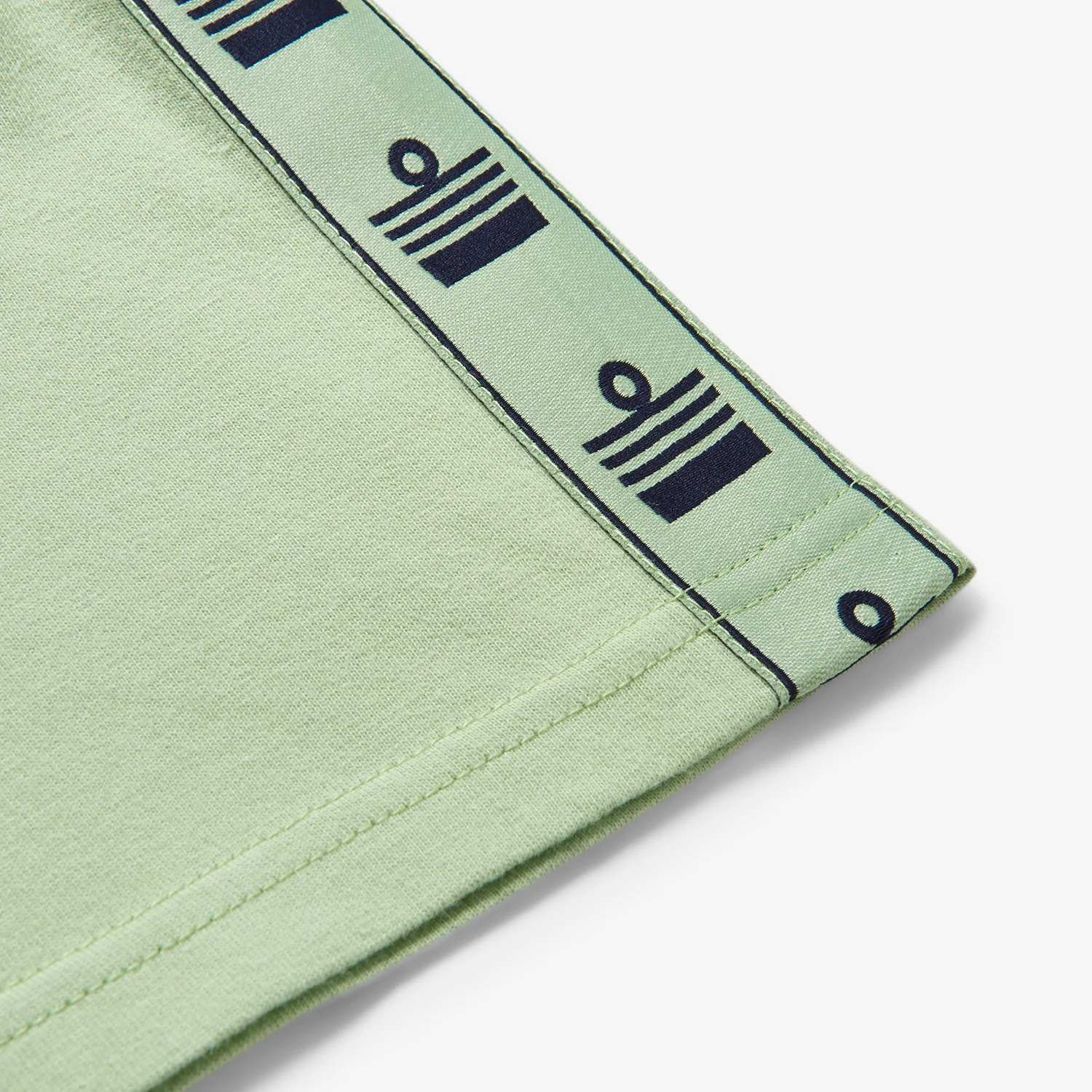 Bardon Repeat Tape T-Shirt - Light Green - Image 6