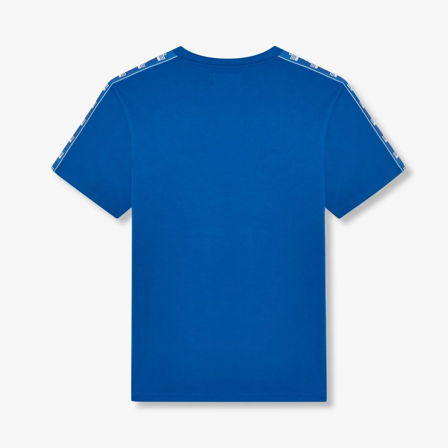 Bardon Repeat Tape T-Shirt - Royal Blue/White - Image 4