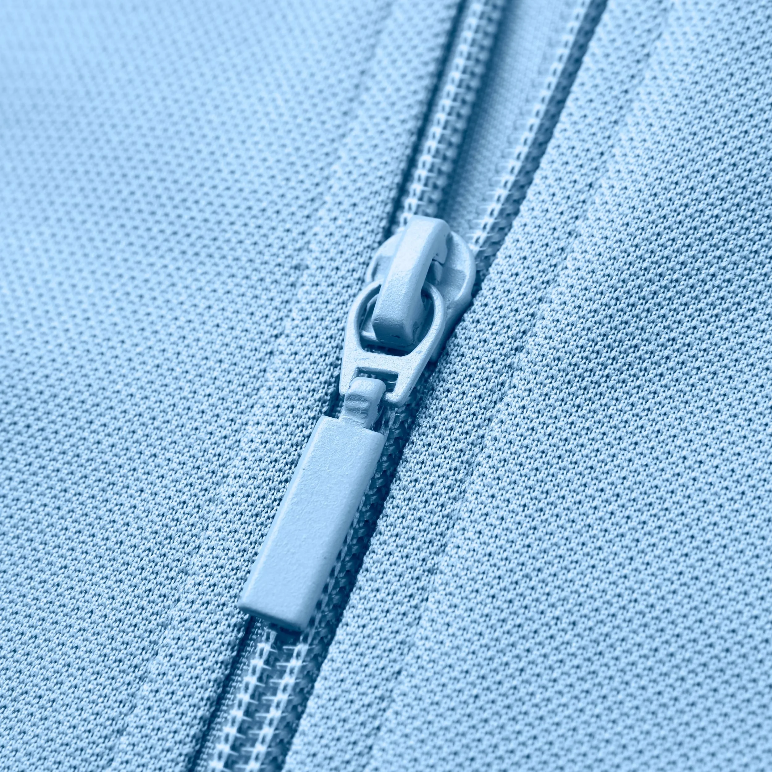 Barnes Bomber Track Top - Sky Blue/Navy - Image 6