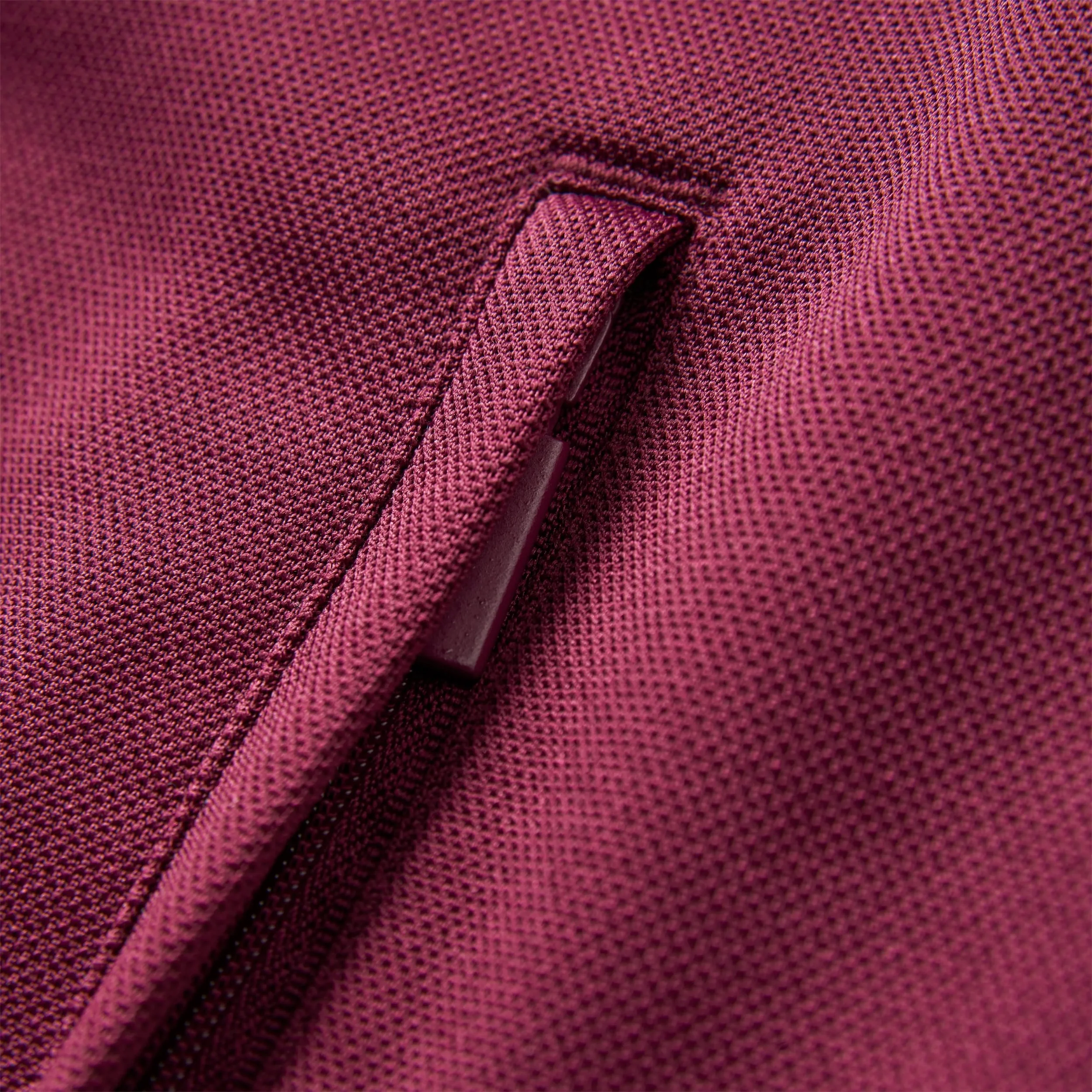 Cherry Bomber Track Top - Burgundy/Navy - Image 7