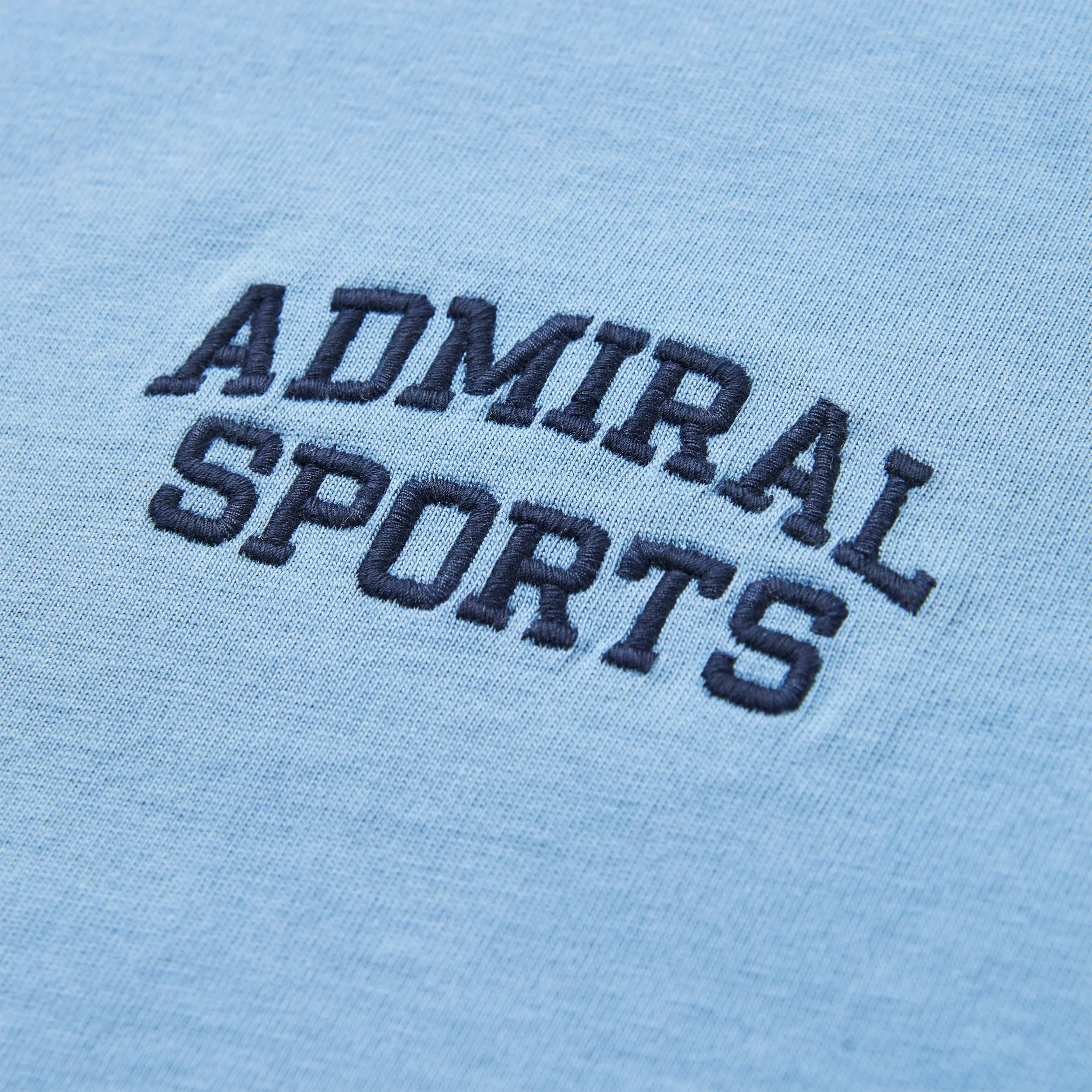 Chivers Rib Insert T-Shirt - Sky Blue - Image 3