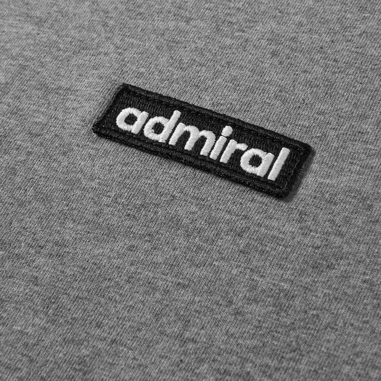 Denzell Embroidered T-Shirt - Grey Marl - Image 3