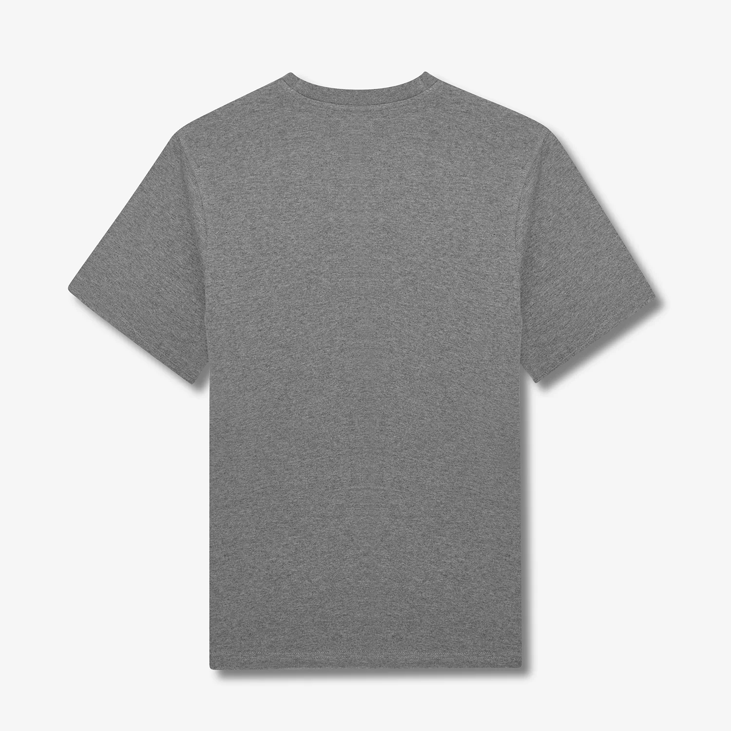 Denzell Embroidered T-Shirt - Grey Marl - Image 4