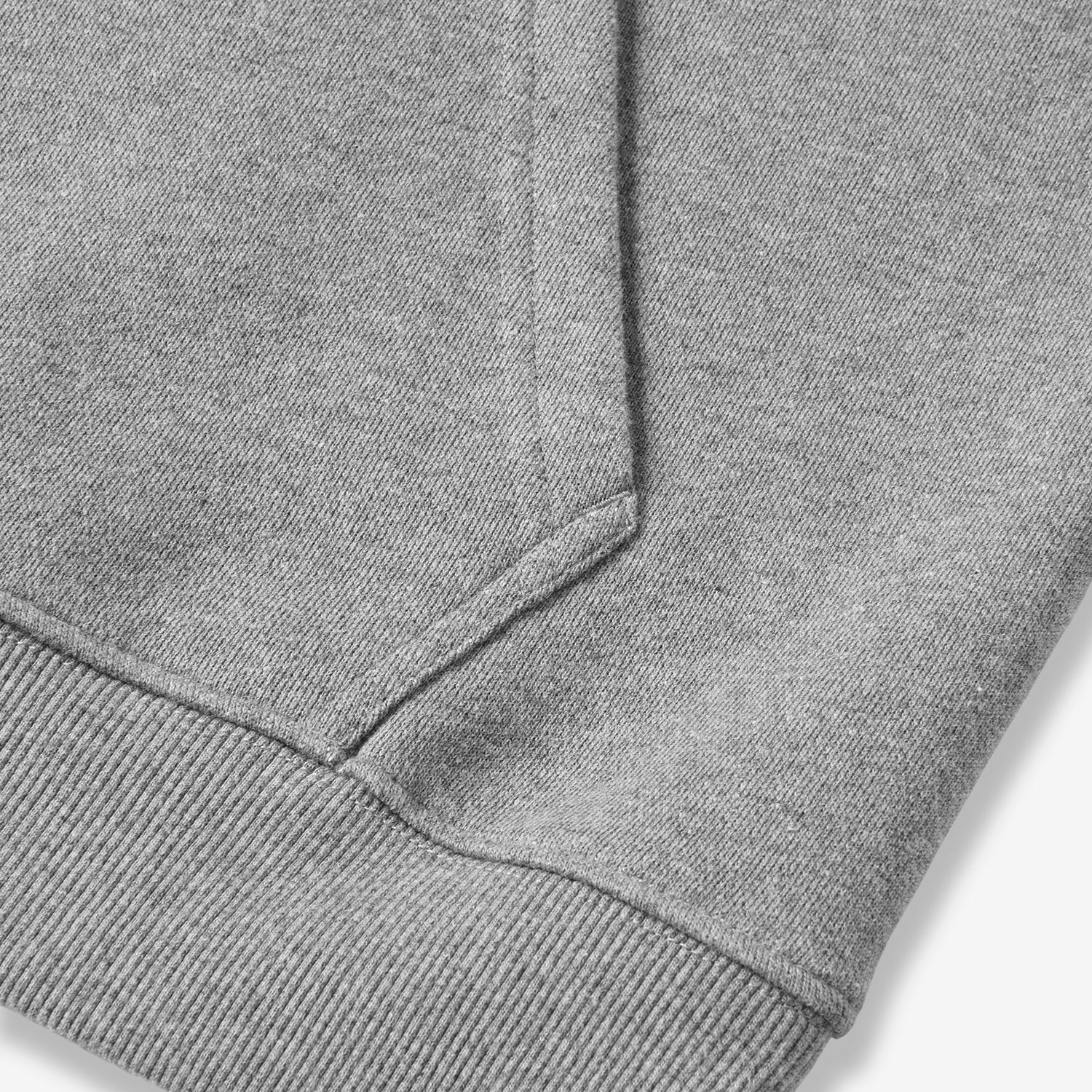 Harcourt Embroidered Hoodie - Grey Marl - Image 4