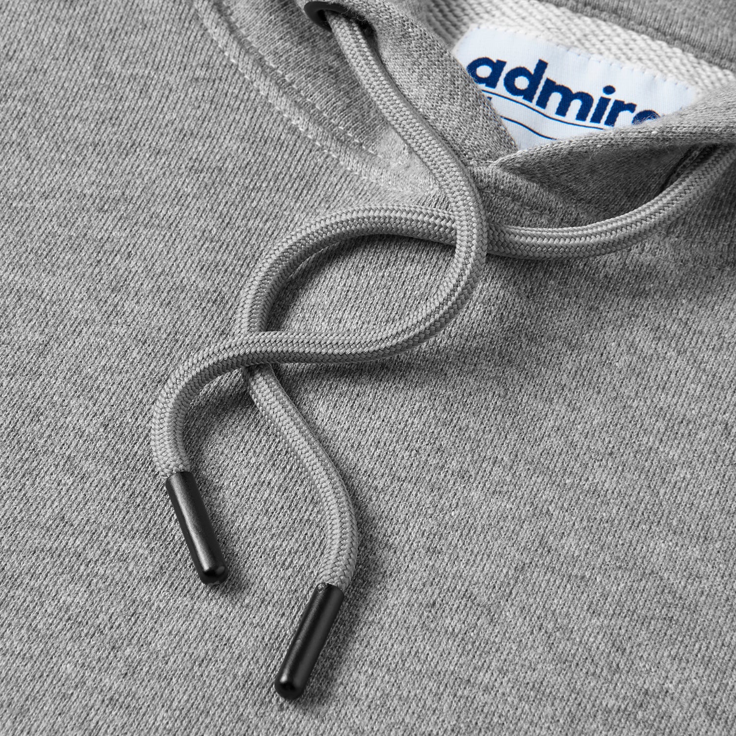 Harcourt Embroidered Hoodie - Grey Marl - Image 6