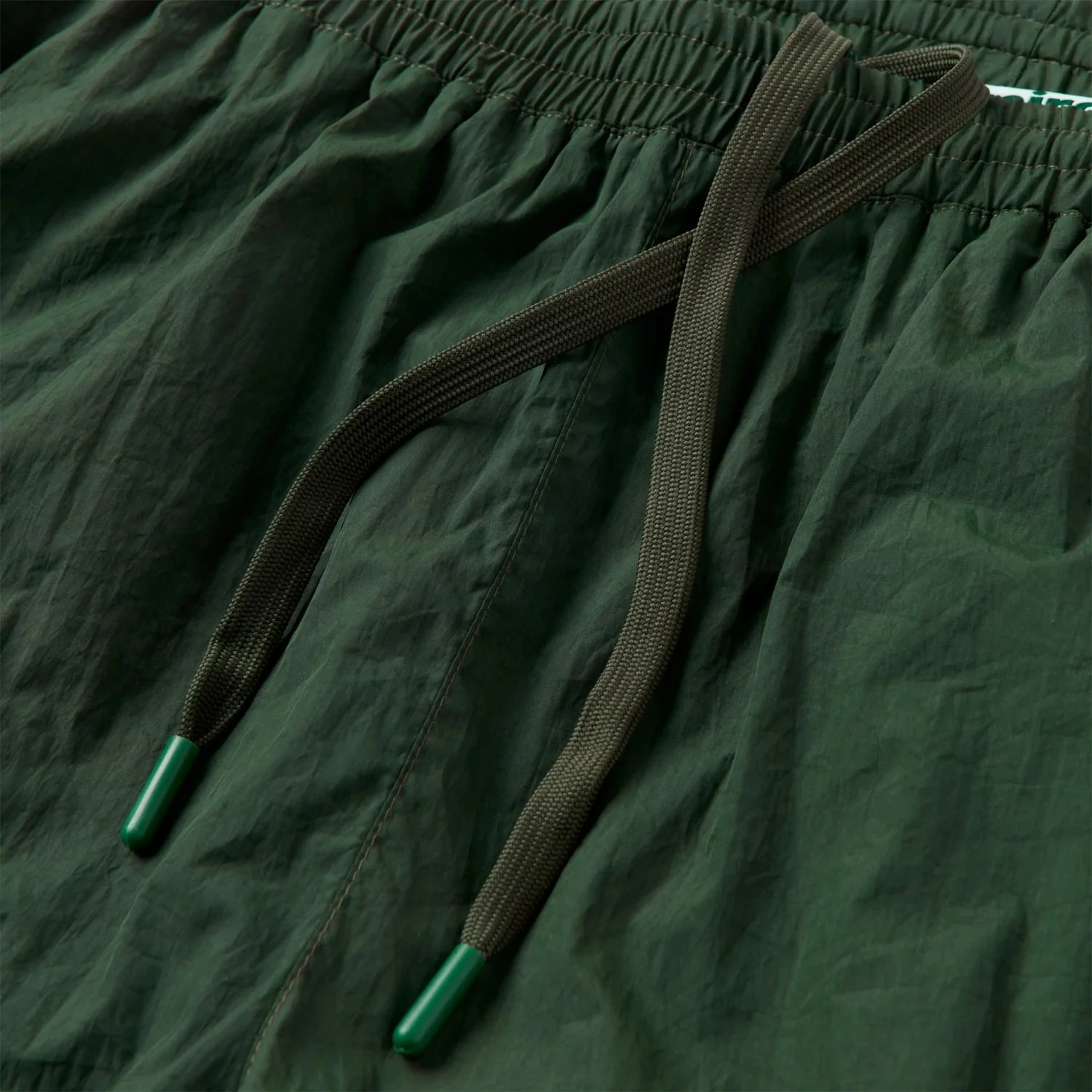 Iris Woven Track Pant - Dark Green - Image 3