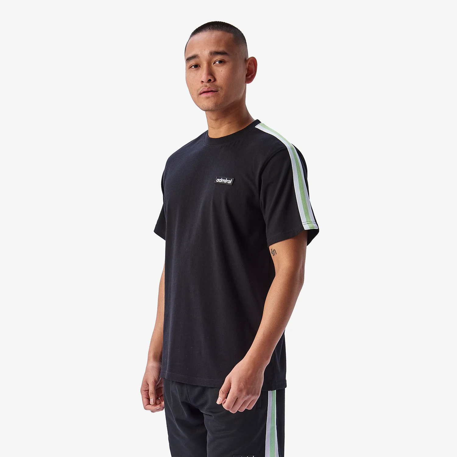 Kelso Tape T-Shirt - Black - Image 2
