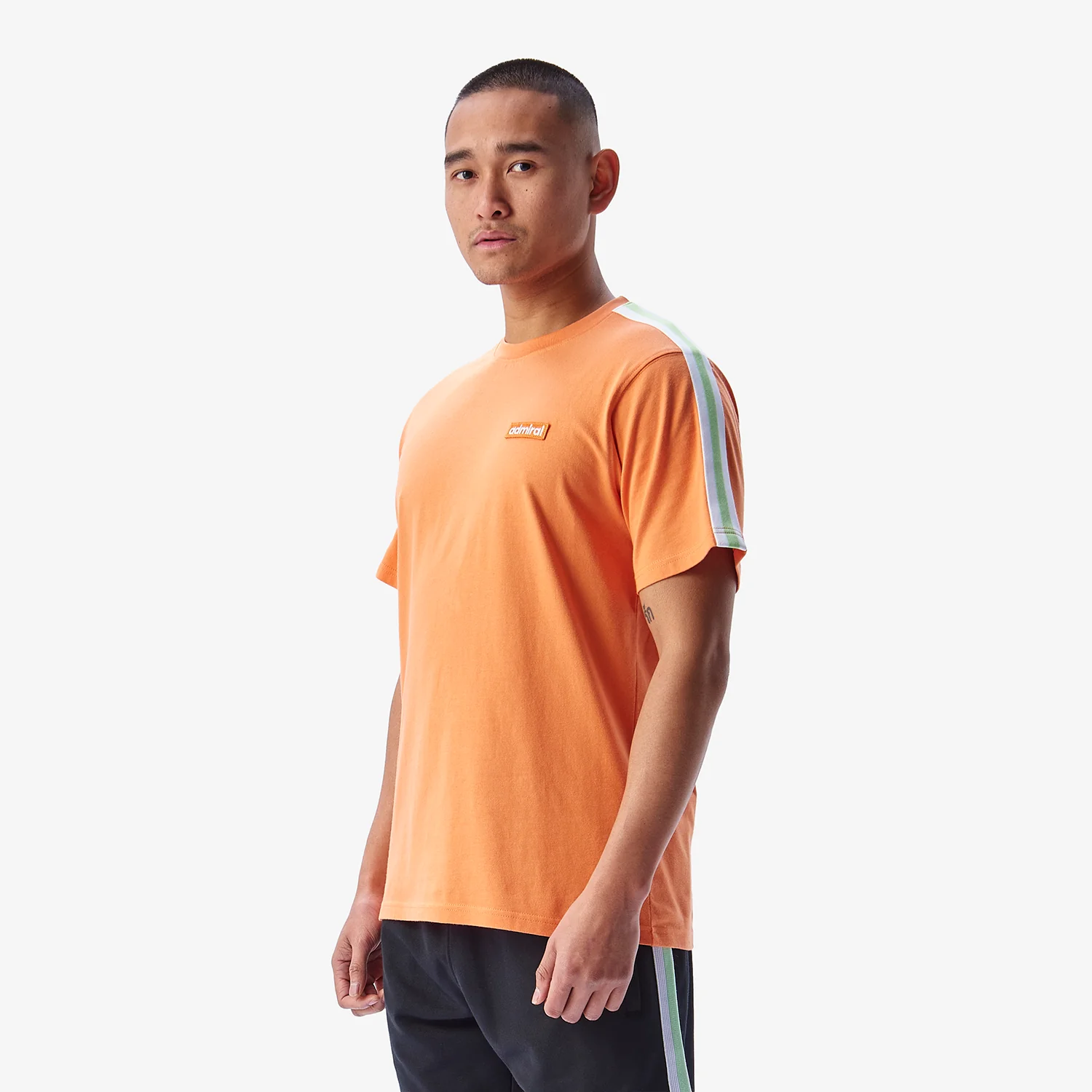 Kelso Tape T-Shirt - Orange - Image 2