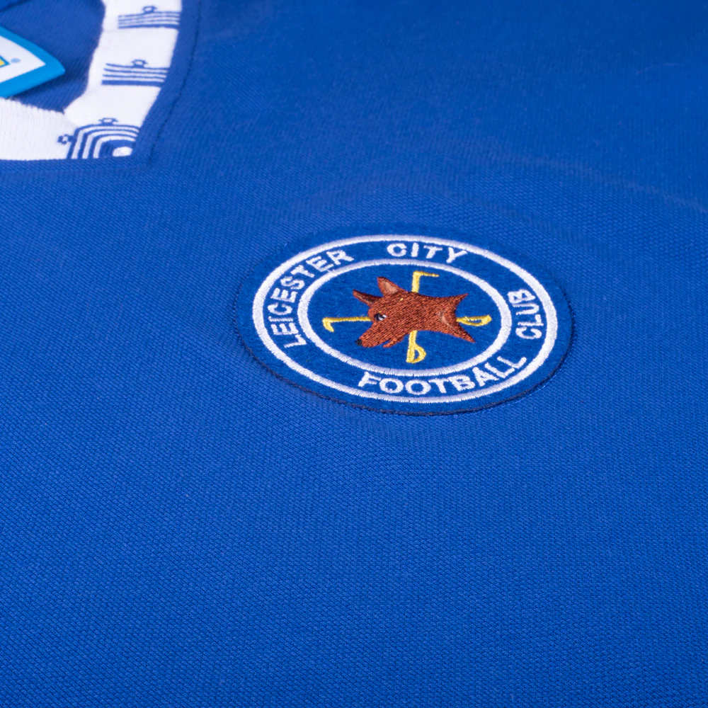 Leicester City 1976-79 Retro Home Shirt - Image 4