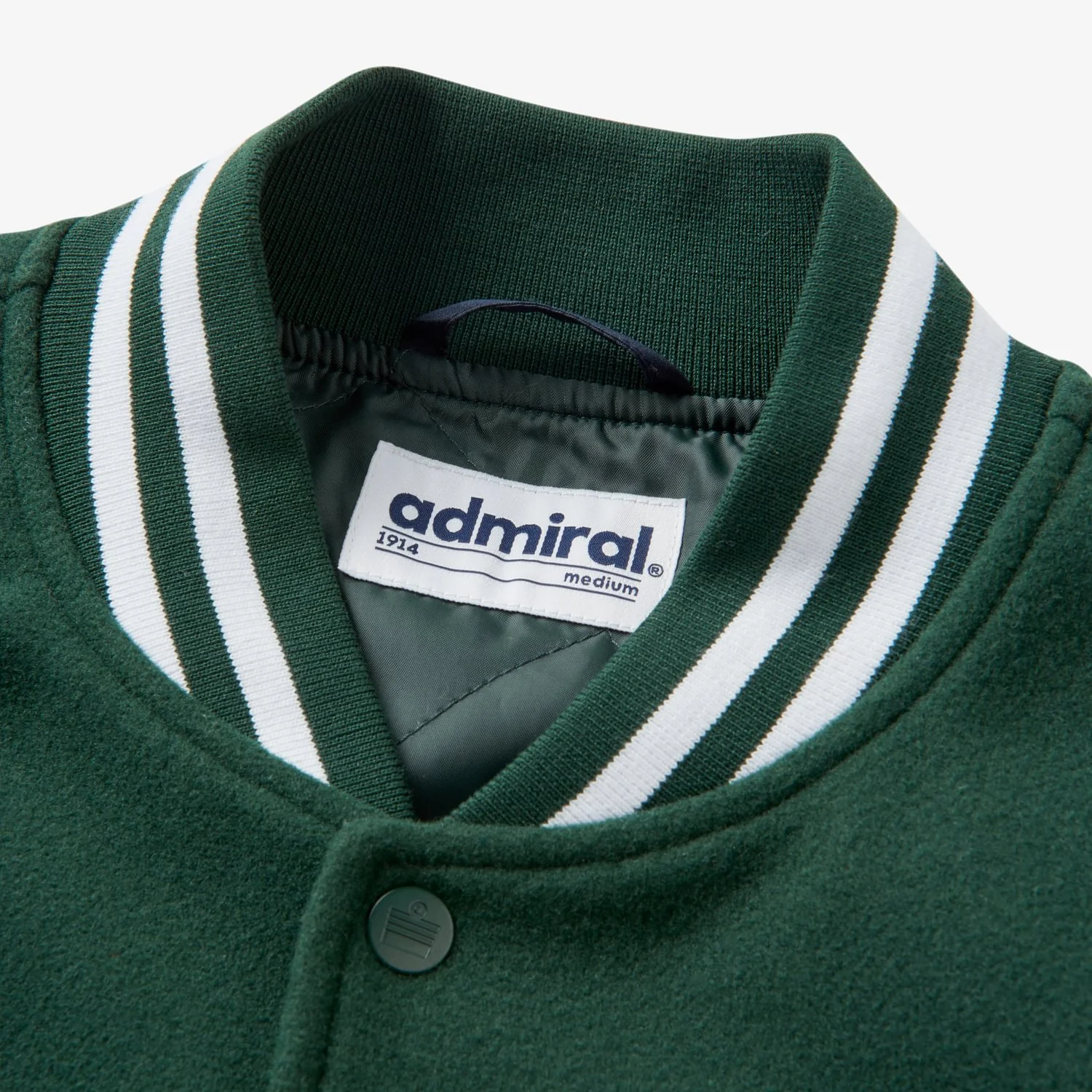 Lincoln Varsity Jacket - Dark Green - Image 6