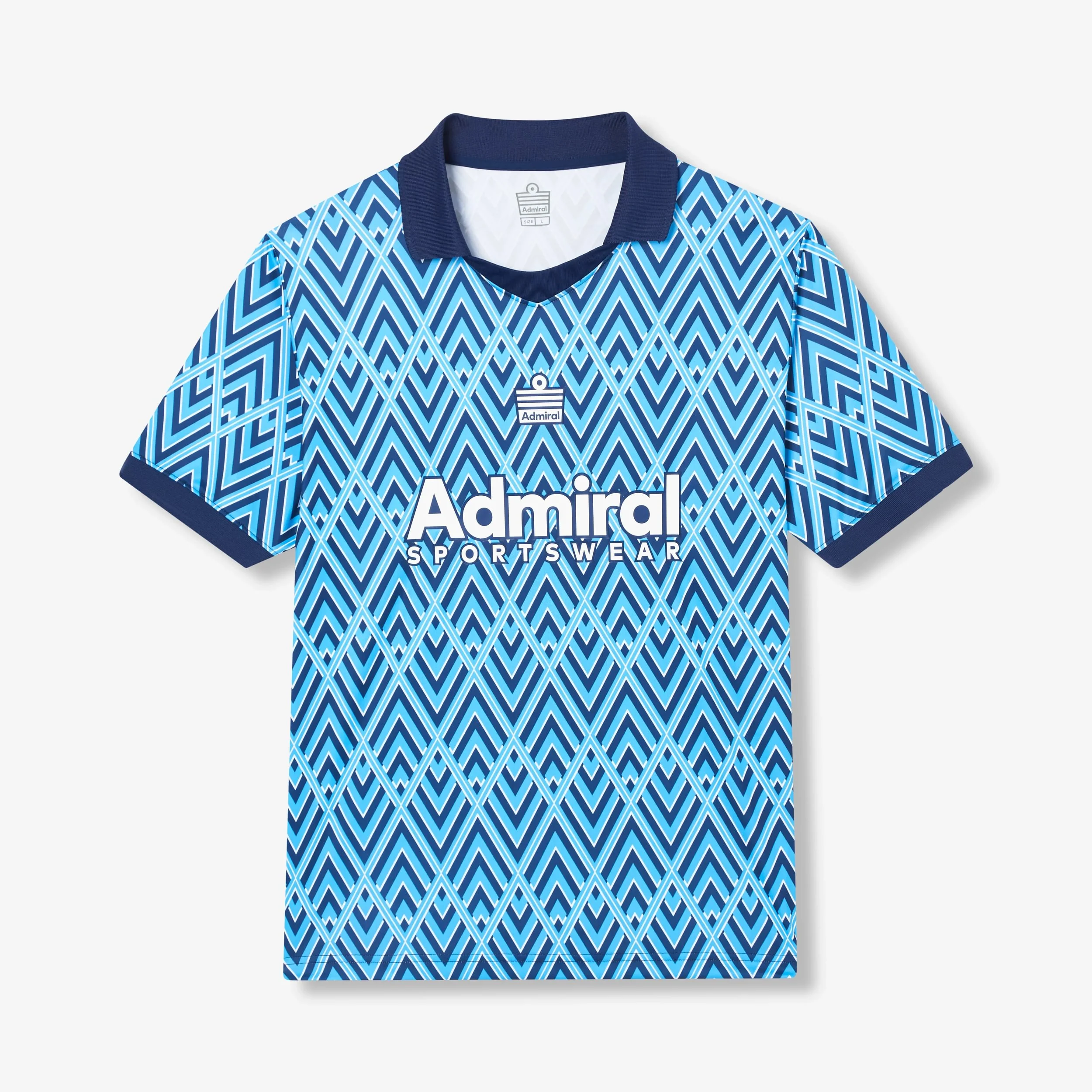 Mills Wave Print Football Shirt - Image 2