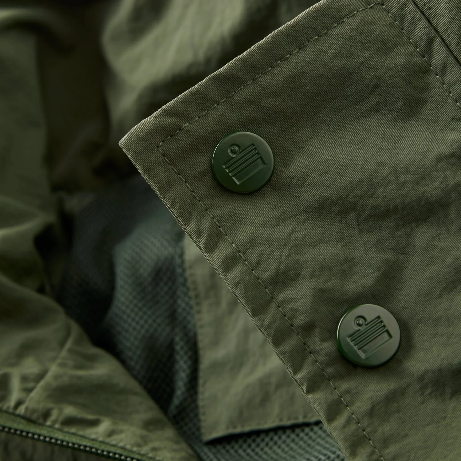 Osman Full Zip Jacket - Green - Image 10