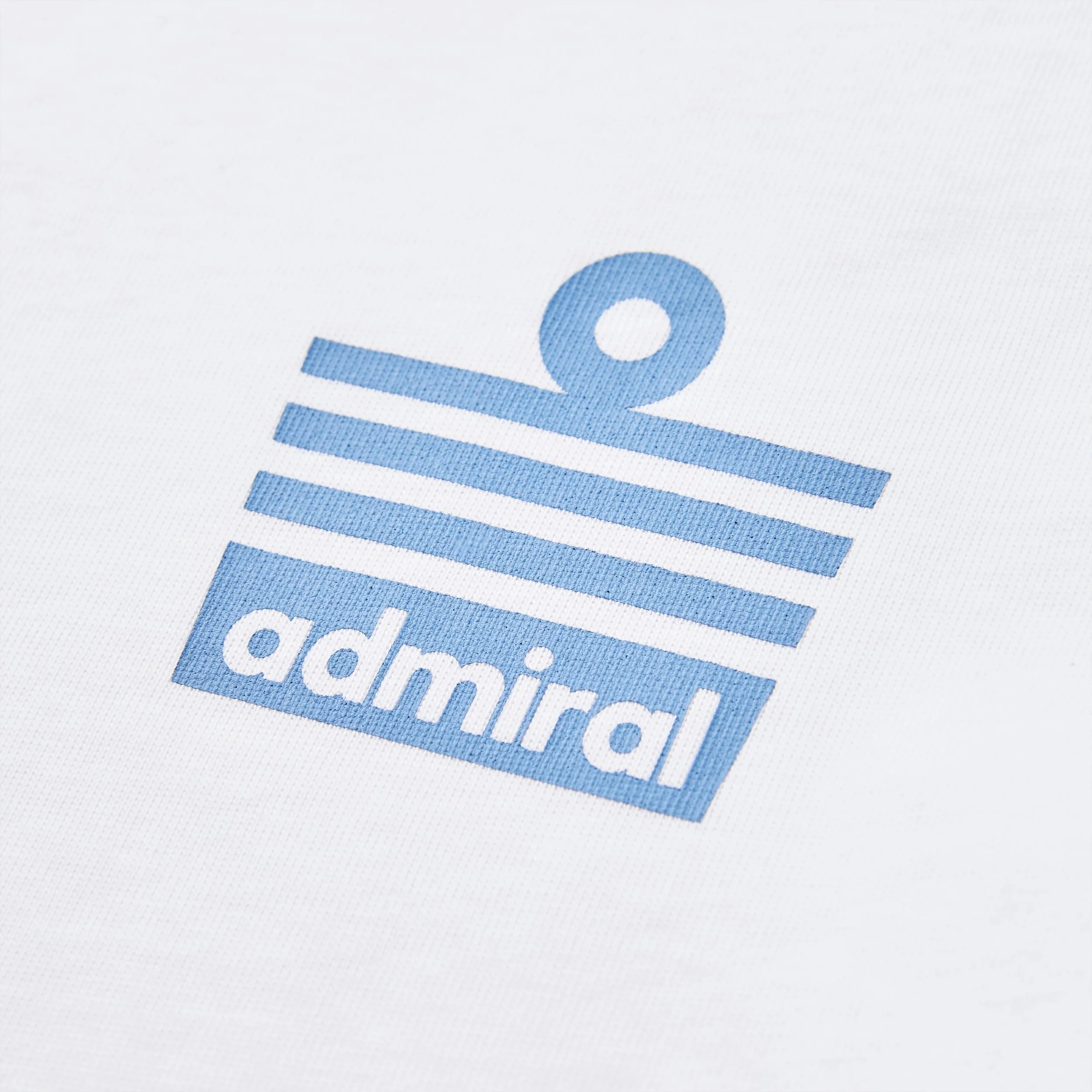 Perryman Tape T-Shirt - White/Sky - Image 3