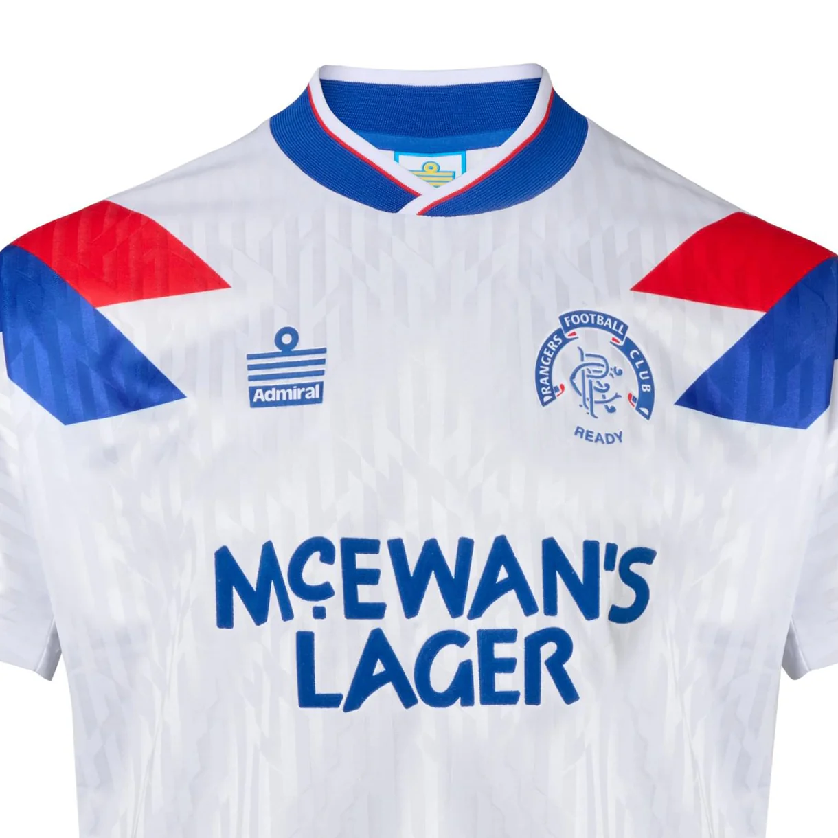 Rangers 1990-92 Retro Away Shirt - Image 2
