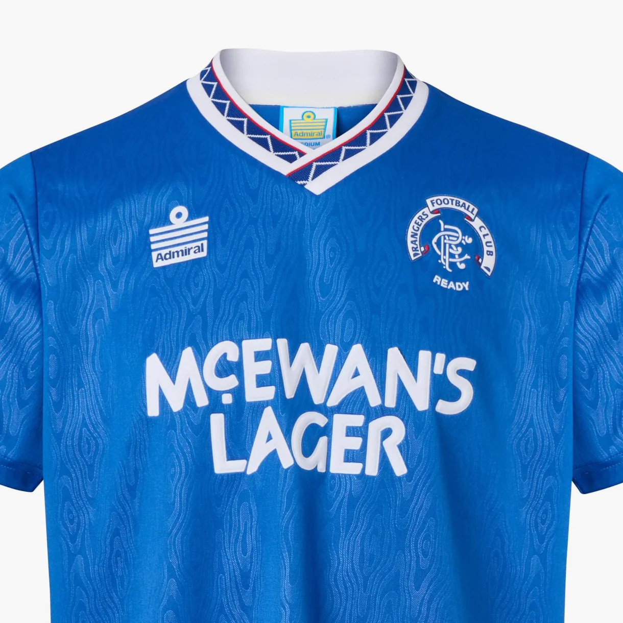 Rangers 1990-92 Retro Home Shirt - Image 2