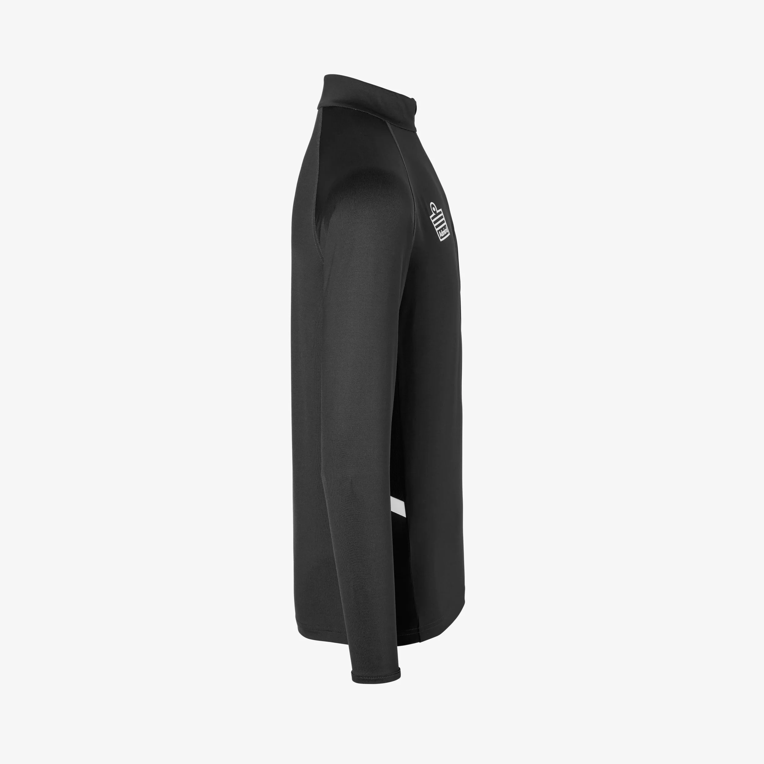 React Training 1/4 Zip Adults - Black - Image 2