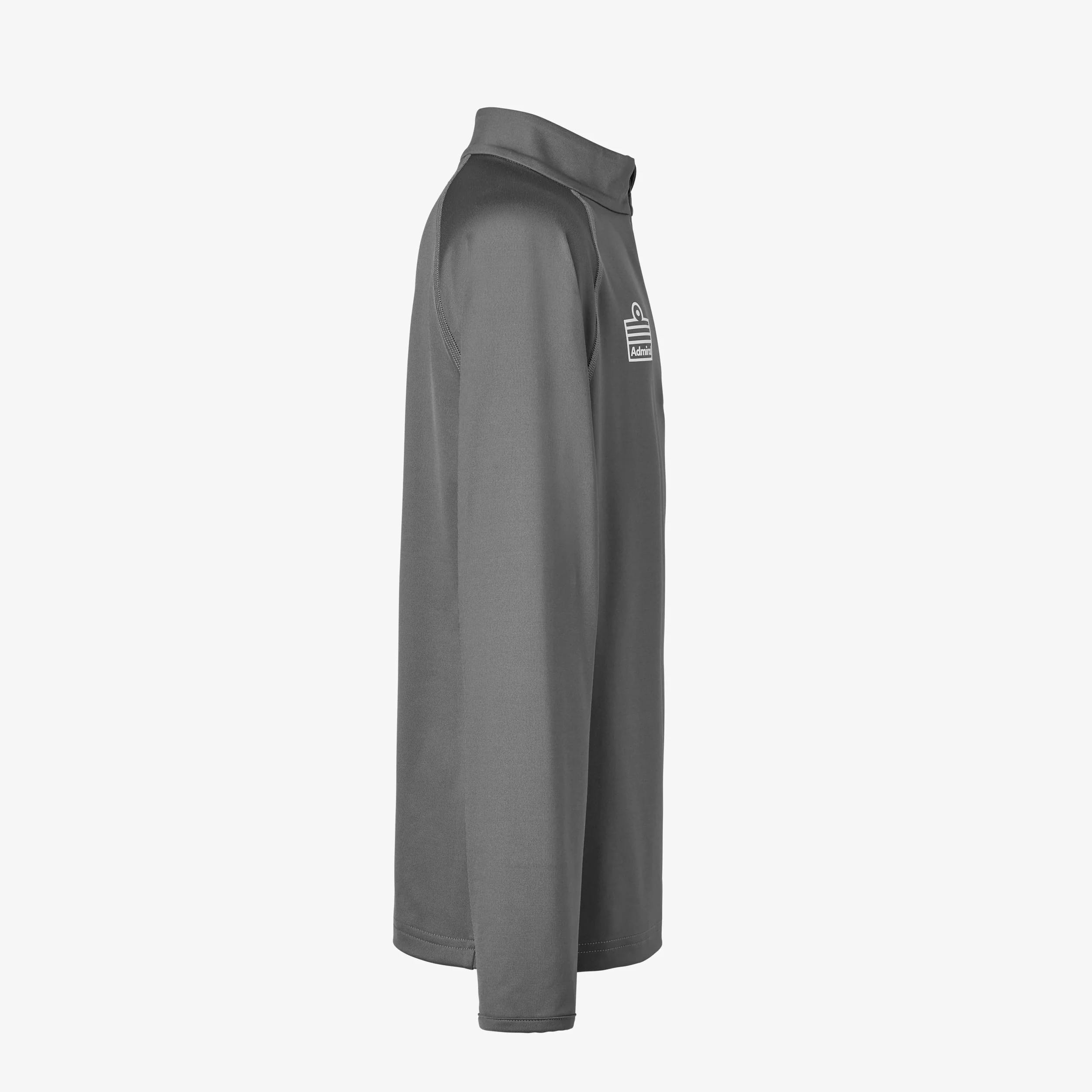 React Training 1/4 Zip Juniors - Charcoal - Image 2