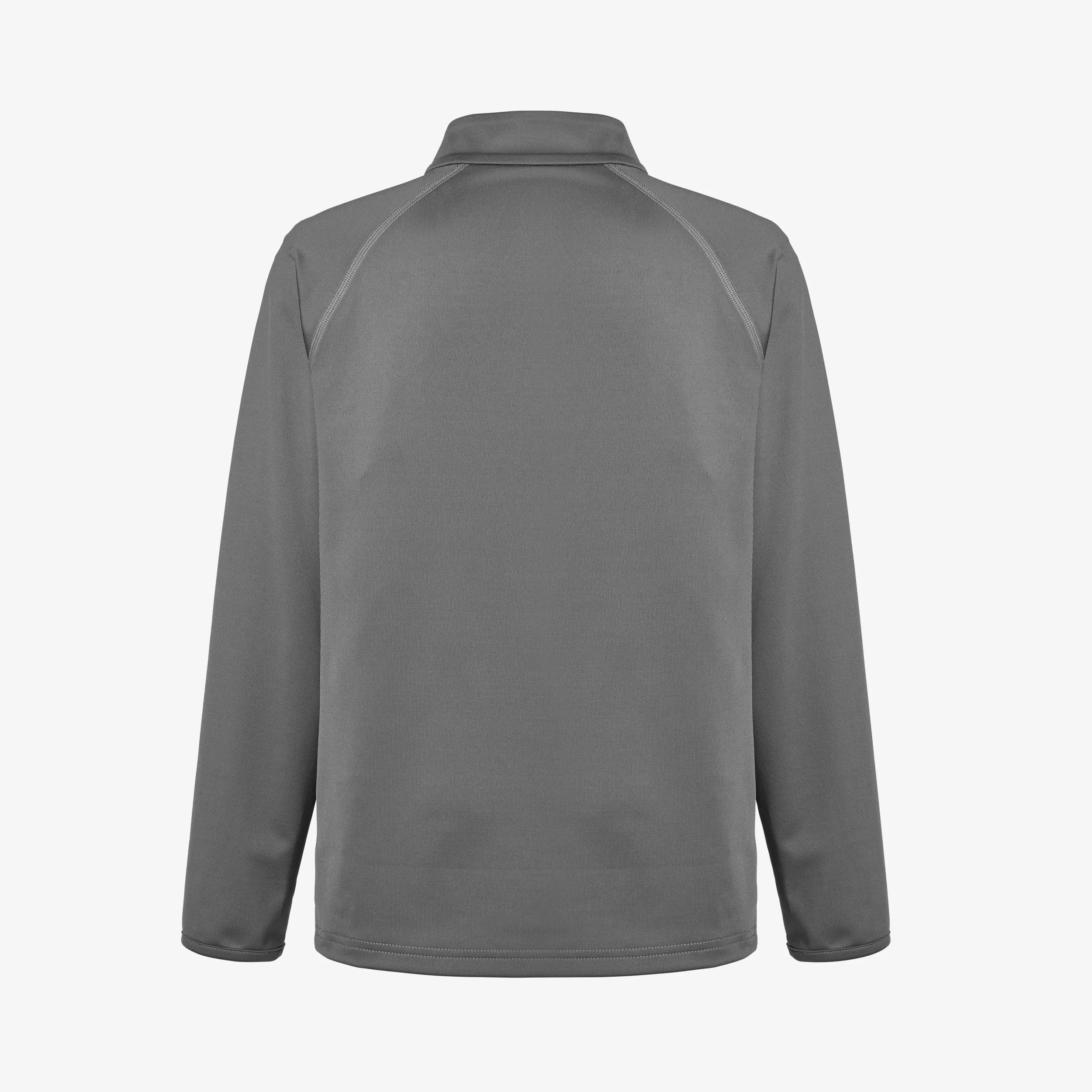 React Training 1/4 Zip Juniors - Charcoal - Image 4
