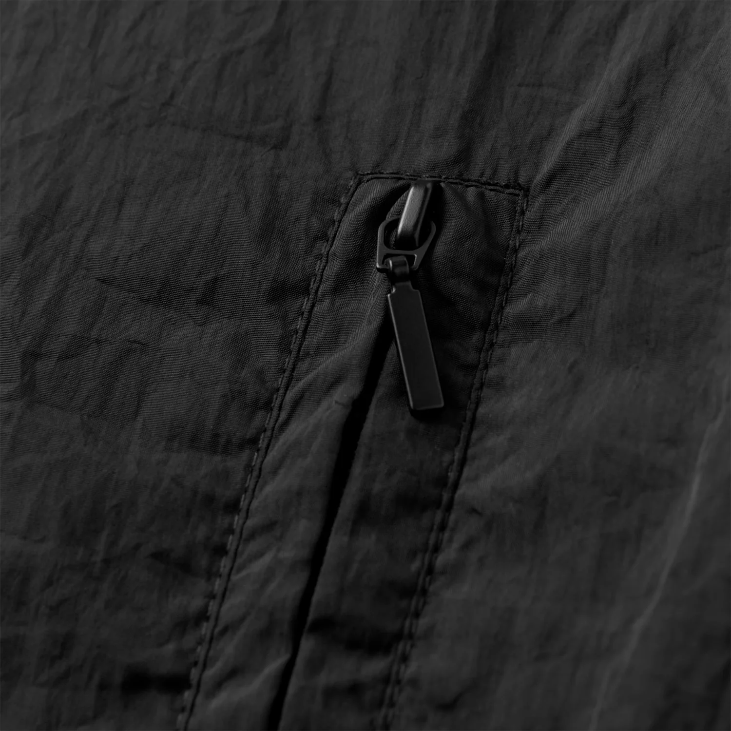 Rushford Woven Track Jacket - Black - Image 4