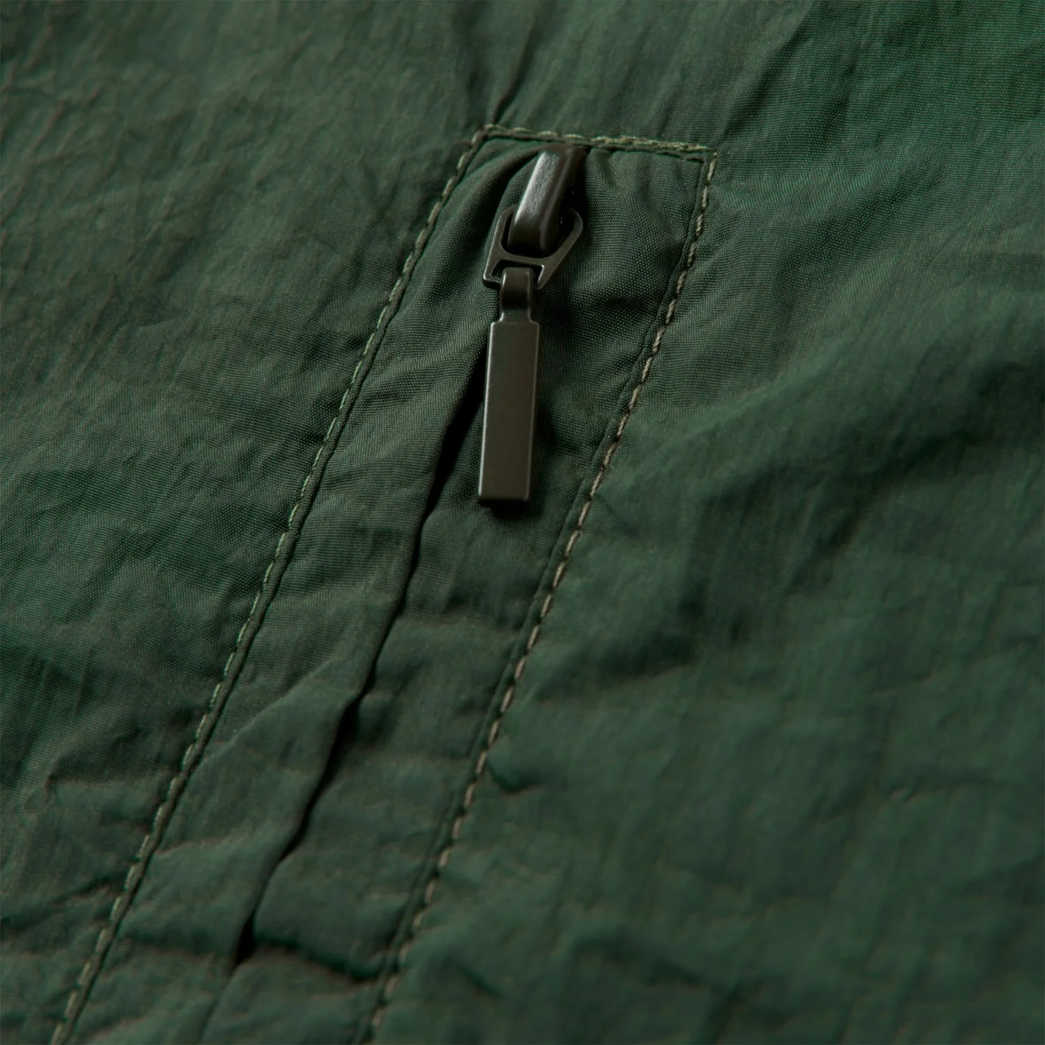 Rushford Woven Track Jacket - Dark Green - Image 3
