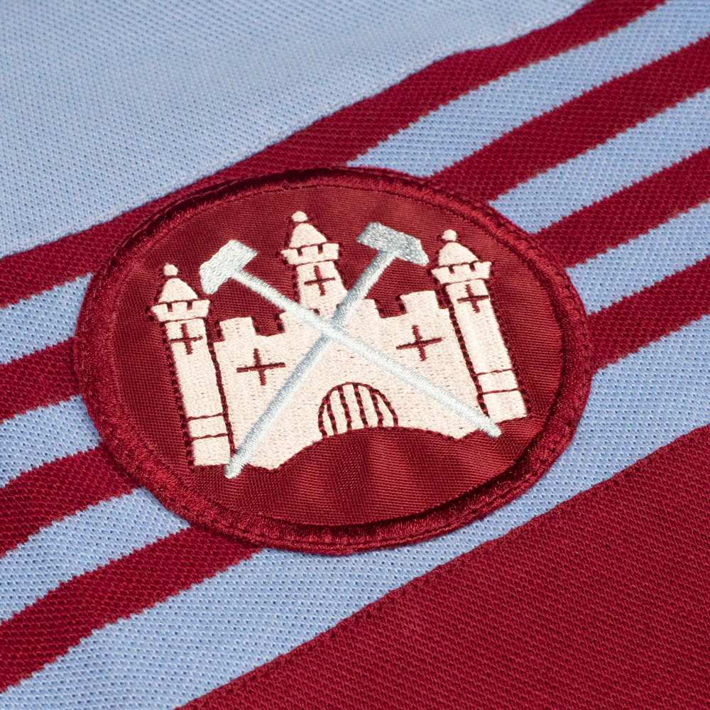 West Ham United 1976-80 Retro Home Shirt - Image 4