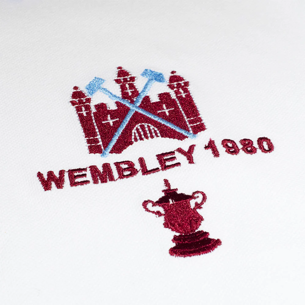 West Ham United 1980 Retro FA Cup Final Shirt - Image 3
